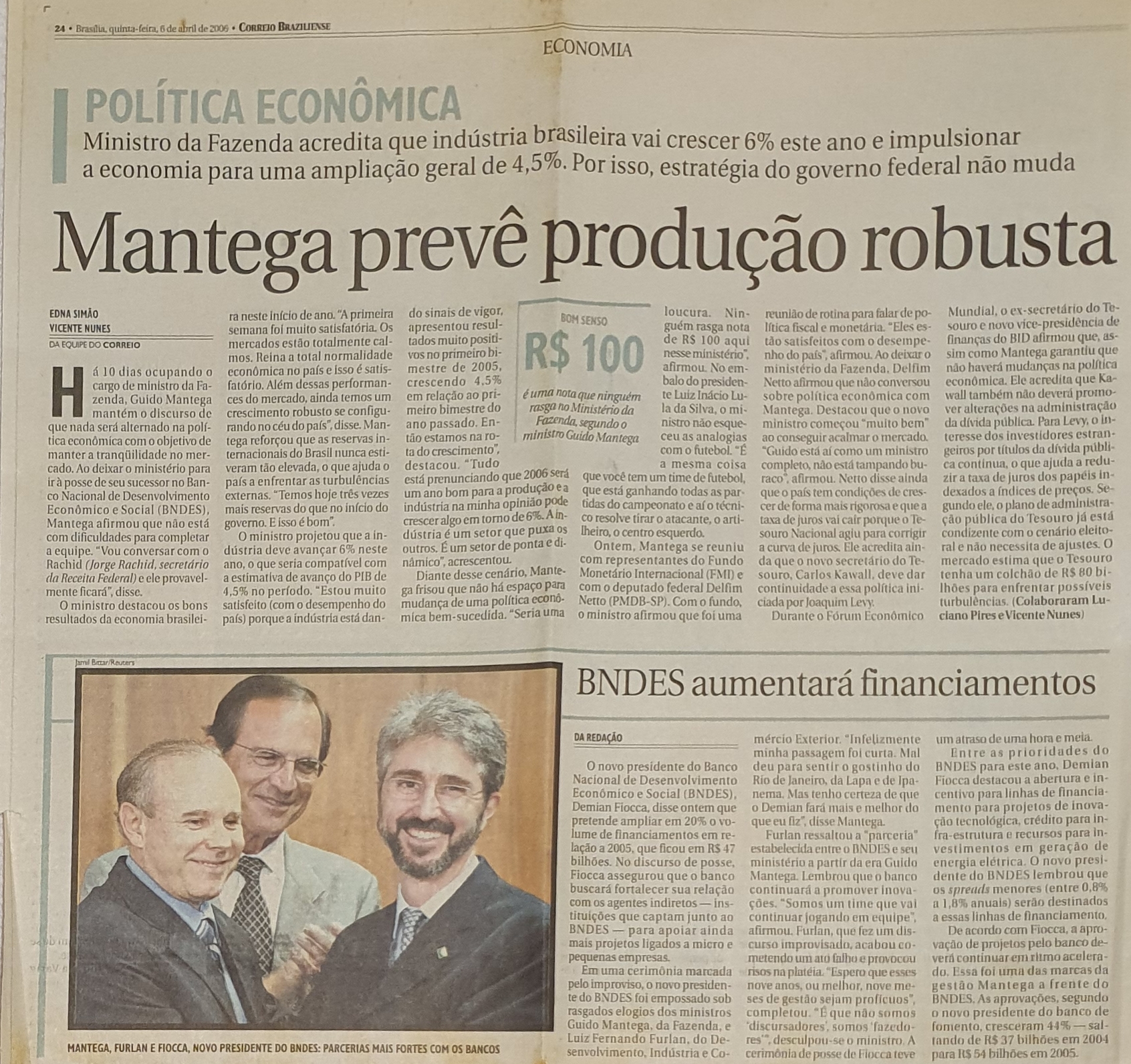 BNDES aumentará financiamentos