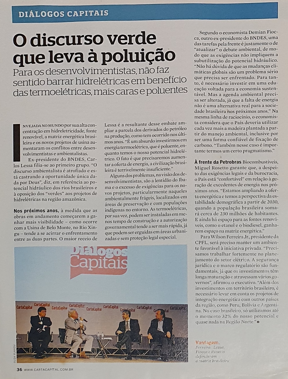 Demian Fiocca Revista Carta Capital